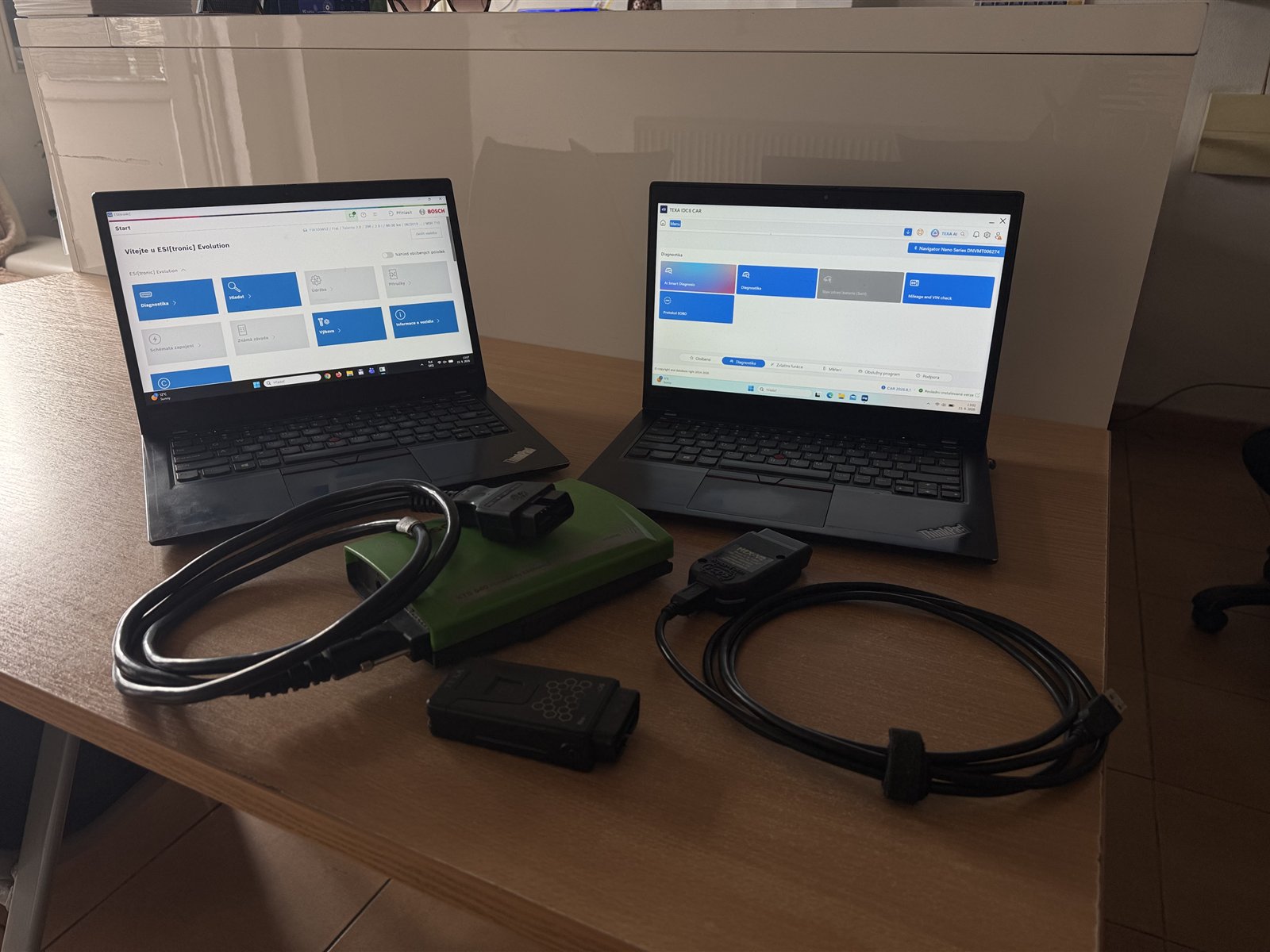 Moderné vybavenie na diagnostiku automobilov