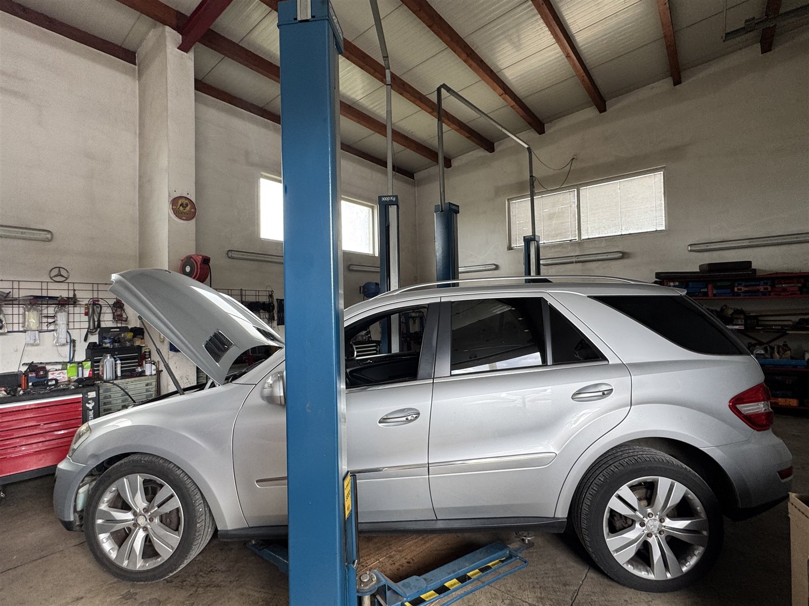 Vozidlo počas odbornej kontroly v servise Original Cars