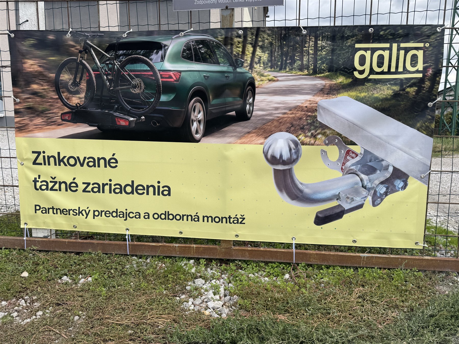 Celý plagát Galia pre zinkované ťažné zariadenia